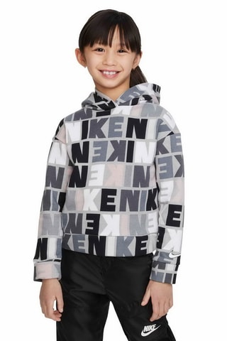 Sweat à capuche Gris et blanc - Nike