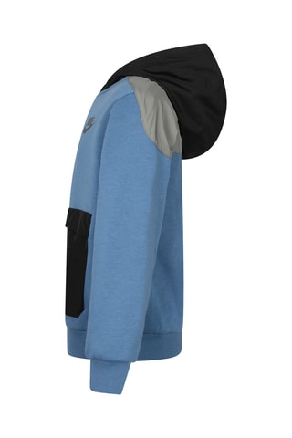 Sweat à capuche - Bleu