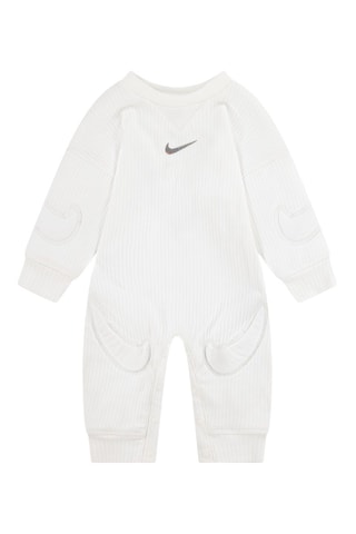 Combinaison en coton biologique - Blanc