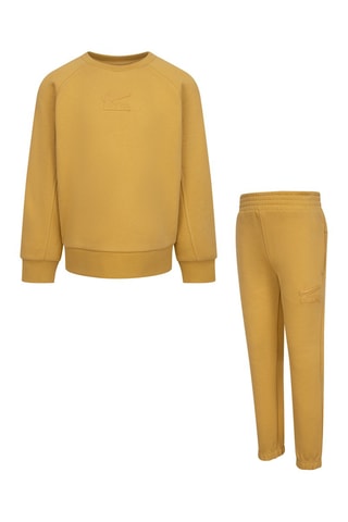 Sweat et pantalon de survêtement - Jaune - Nike