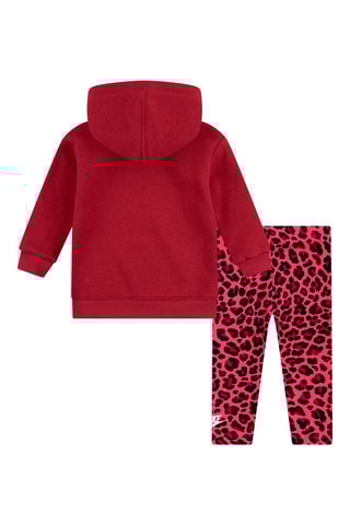 Sweat à capuche et legging Bordeaux et rose - Nike