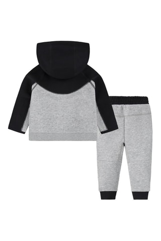 Sweat à capuche et pantalon polaire - Gris