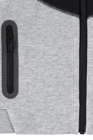 Sweat à capuche et pantalon polaire - Gris