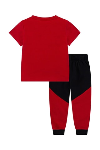 T-shirt et pantalon - Noir et rouge