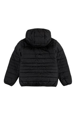 Doudoune à capuche - Noir et blanc