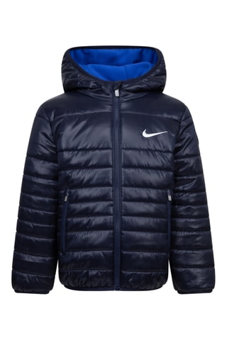 Doudoune à capuche - Bleu marine