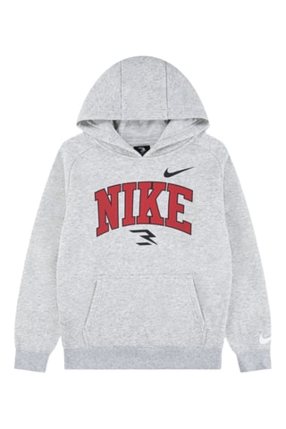 Sweat à capuche - Gris clair chiné