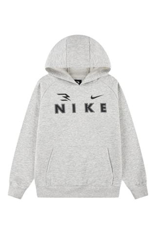 Sweat à capuche - Gris clair chiné