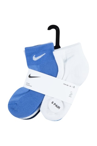 6 paires de socquettes polaires - Bleu