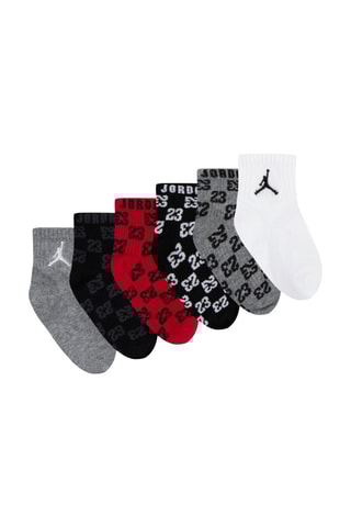 6 paires de chaussettes - Noir et gris clair chiné