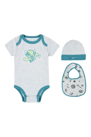 Ensemble 3 pièces - Gris clair chiné