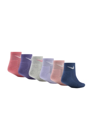 6 paires de chaussettes - Rose et bleu marine