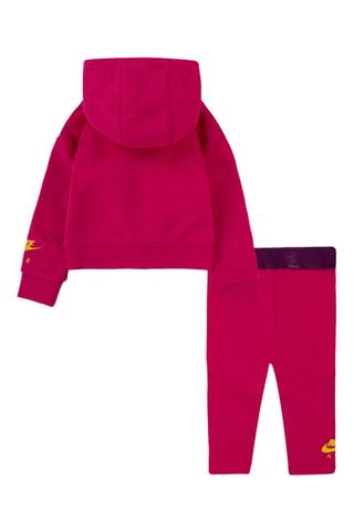 Sweat à capuche et legging - Fuchsia