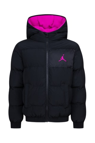 Doudoune à capuche - Noir