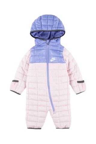 Combinaison à capuche - Rose et bleu cobalt