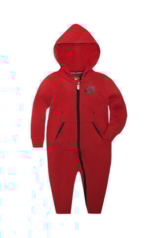 Combinaison à capuche - Rouge