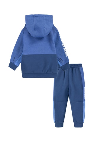 Sweat à capuche et pantalon polaires - Bleu marine