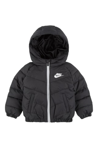 Doudoune à capuche - Noir