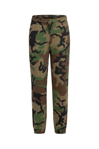 Pantalon polaire - Noir et vert foncé