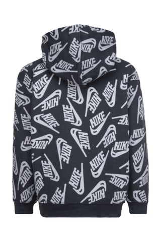 Sweat à capuche polaires - Gris foncé et écru