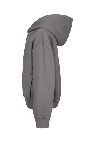 Sweat polaire à capuche - Gris