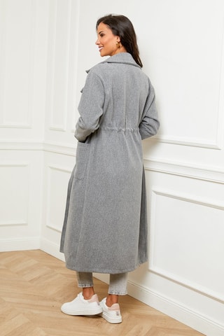 Lange Jas Gemêleerd Grijs