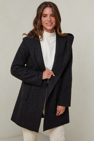 Jas met Capuchon - Zwart