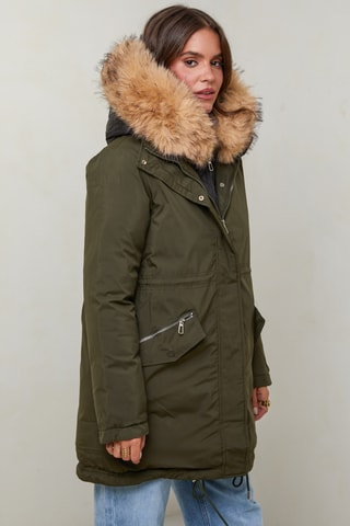 Parka met Capuchon - Kaki