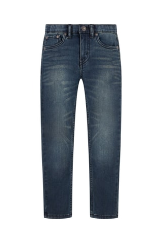 Jeans - Wit, rood en blauw