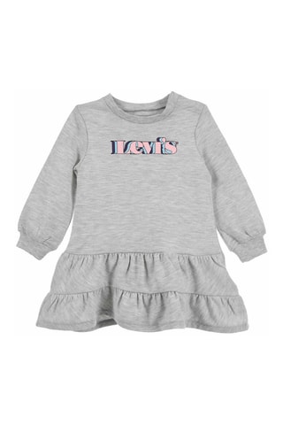 Trui-jurk Gemêleerd Grijs