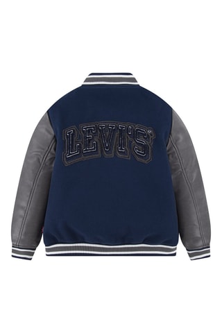 Baseball Jasje - Marineblauw en Grijs