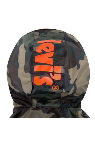 Windjack met Capuchon Kaki