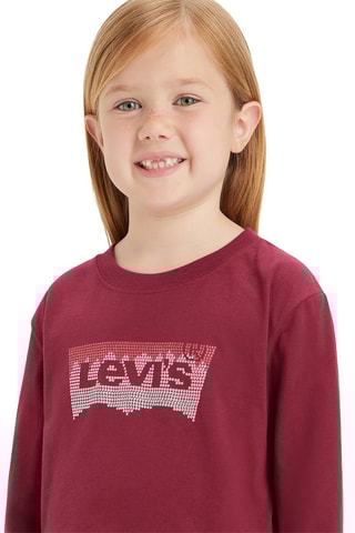 Biologisch Katoenen T-shirt - Bordeauxrood