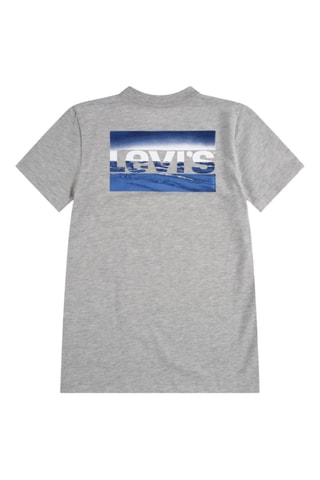 T-shirt - Blauw en grijs