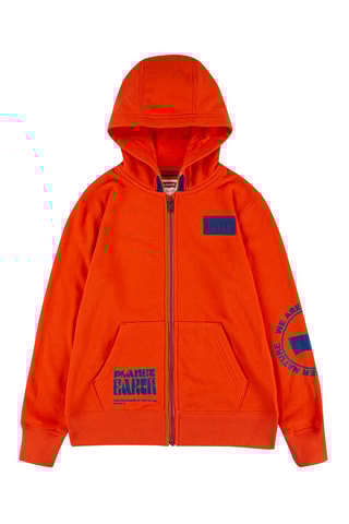 Sweater met Ritssluiting Rood