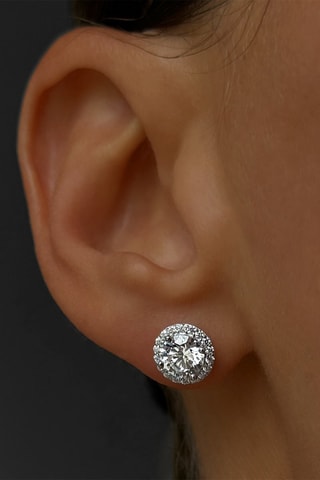 Puces - Argent et zircons