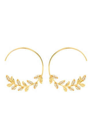 Boucles d'oreilles - Argent plaqué or jaune