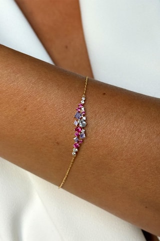 Bracelet - Argent plaqué or jaune