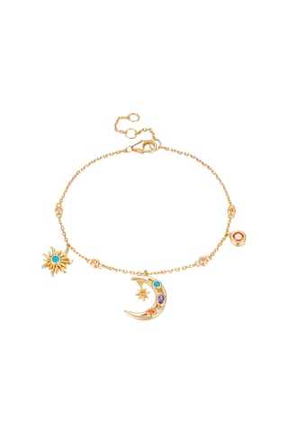 Bracelet - Argent plaqué or jaune