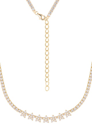 Collier - Argent plaqué or jaune