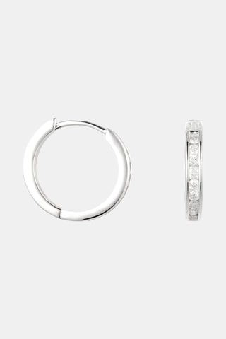 Creolen Nuit Magique - Witgoud en Diamanten