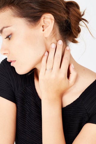 Bague Christiane - Witgoud en Diamanten