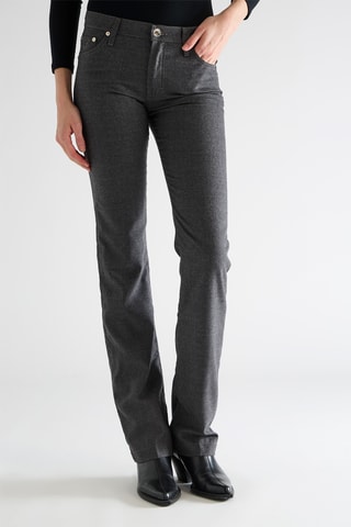 Pantalon en laine - Gris