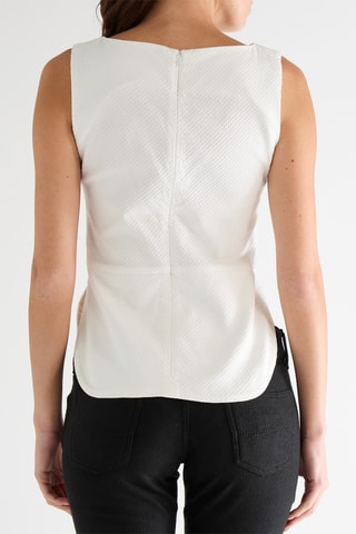 Top sans manches - Blanc