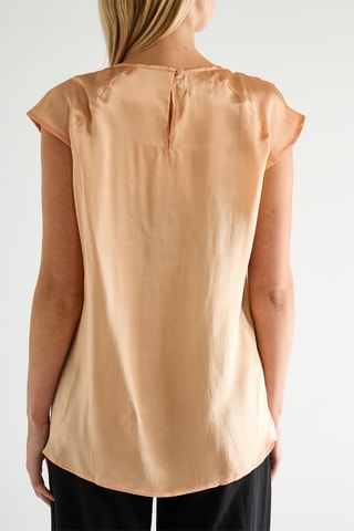 T-shirt en soie - Beige