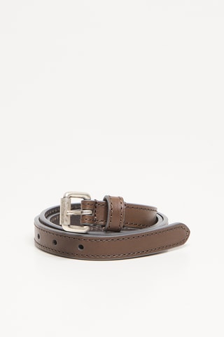 Ceinture en cuir - Marron