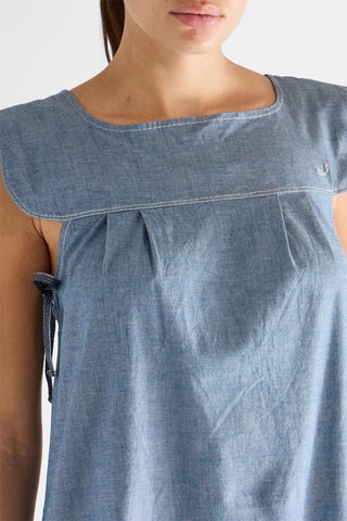 Robe sans manches - Bleu