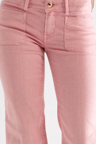 Pantalon en lin - Rose