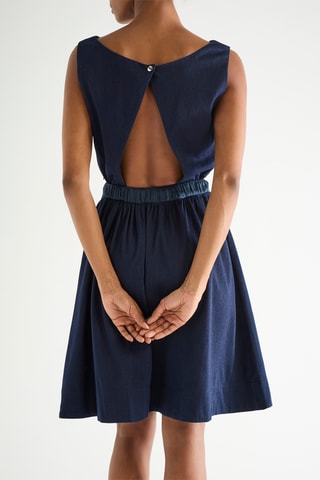 Robe sans manches - Bleu marine