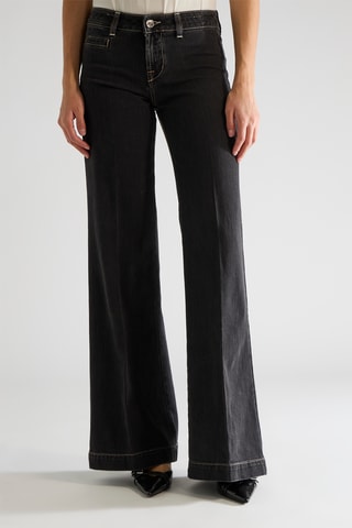 Pantalon en cuir - Noir